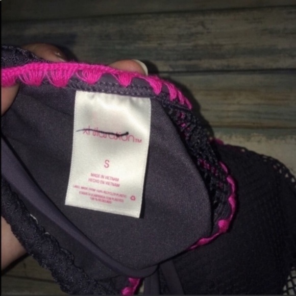 Xhilaration Purple Bikini Top - Picture 3 of 4